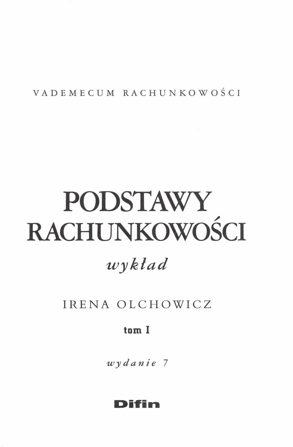 RACHUNKOWOSCI wykład