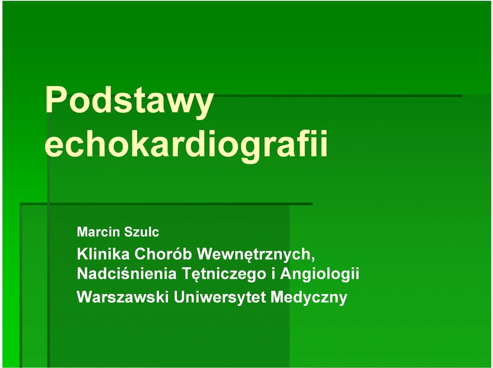 Wewnętrznych, Nadciśnienia