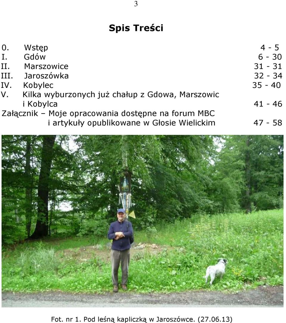Kilka wyburzonych już chałup z Gdowa, Marszowic i Kobylca 41-46 Załącznik Moje