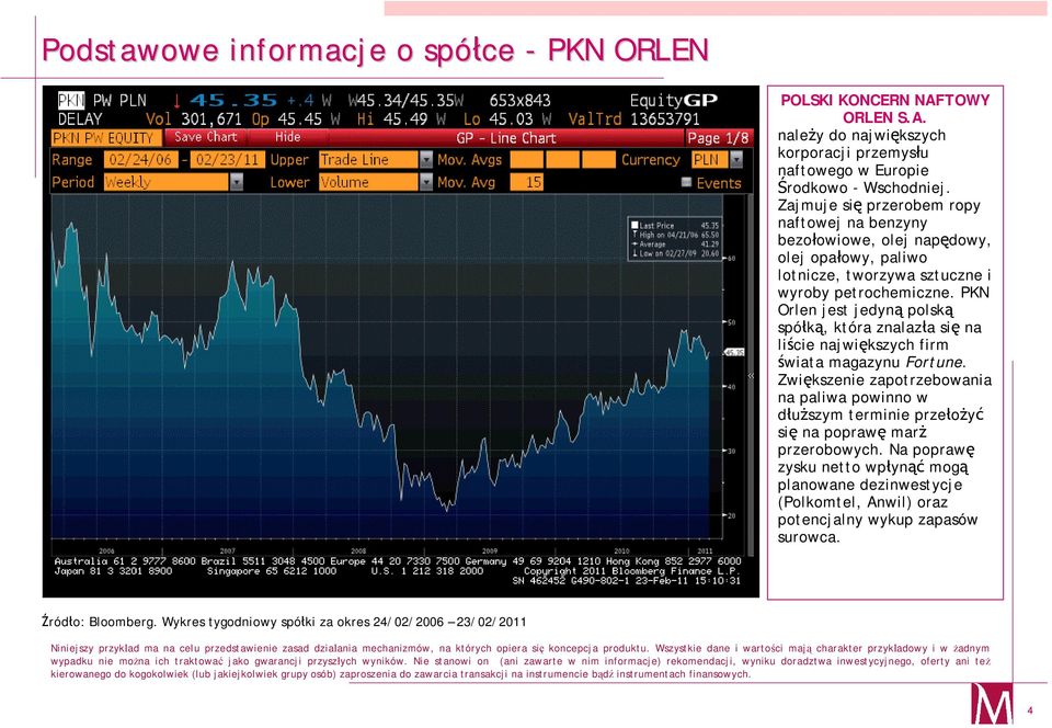 PKN Orlen jest jedyną polską spółką, która znalazła się na liście największych firm świata magazynu Fortune.
