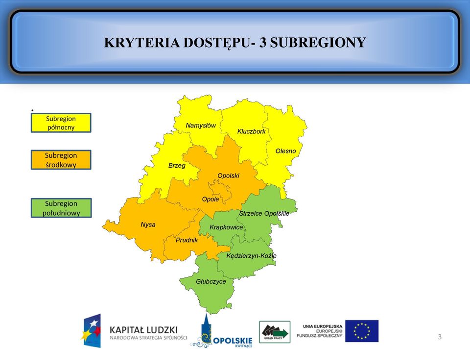 Olesno Subregion południowy Nysa Opole Krapkowice