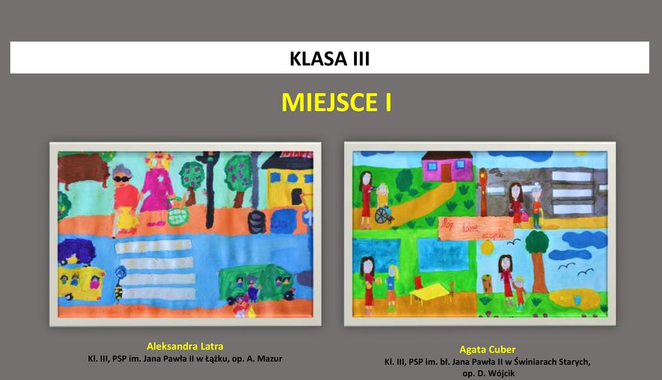 Mazur Agata Cuber Kl. III, PSP im. bł.