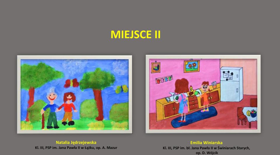 Mazur Emilia Winiarska Kl. III, PSP im. bł.