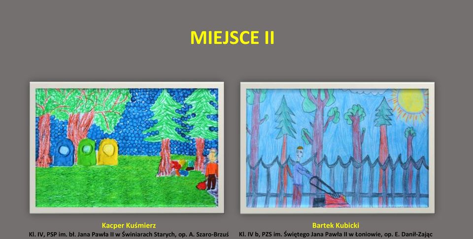 Szaro-Brzuś Bartek Kubicki Kl. IV b, PZS im.