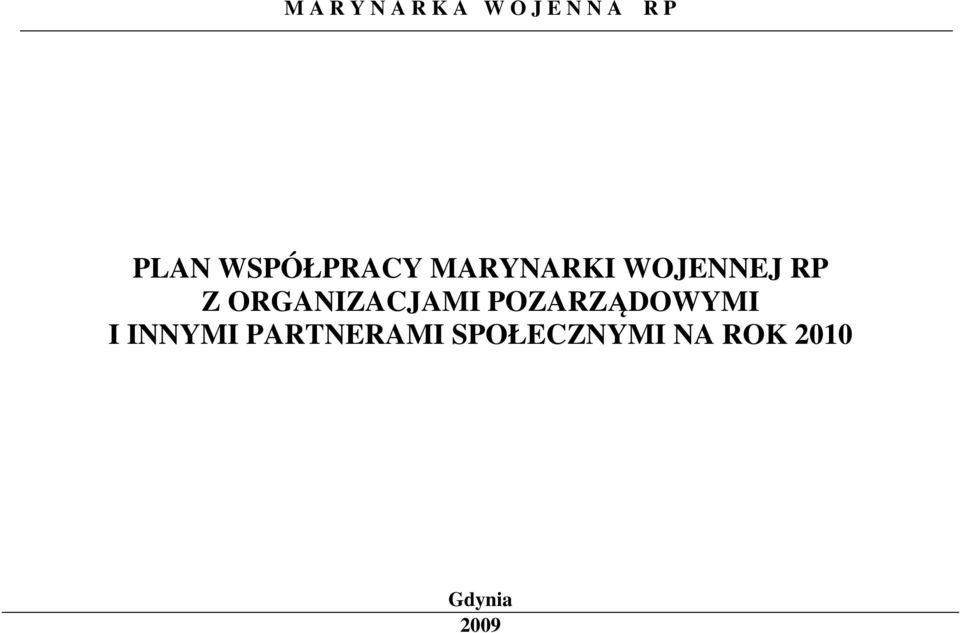 Z ORGANIZACJAMI POZARZĄDOWYMI I