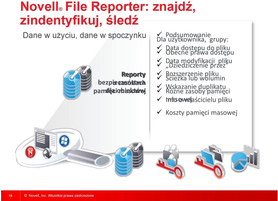 dostępu do pliku Obecne prawa dostępu Data modyfikacji pliku Dziedziczenie przez Rozszerzenie pliku