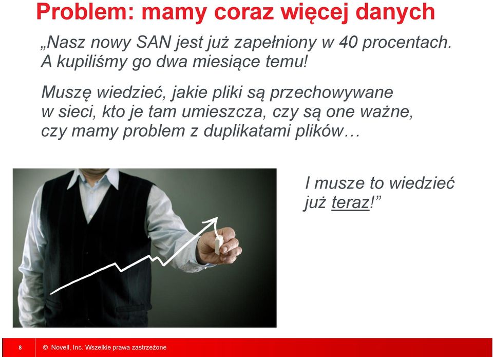 Muszę wiedzieć, jakie pliki są przechowywane w sieci, kto je tam