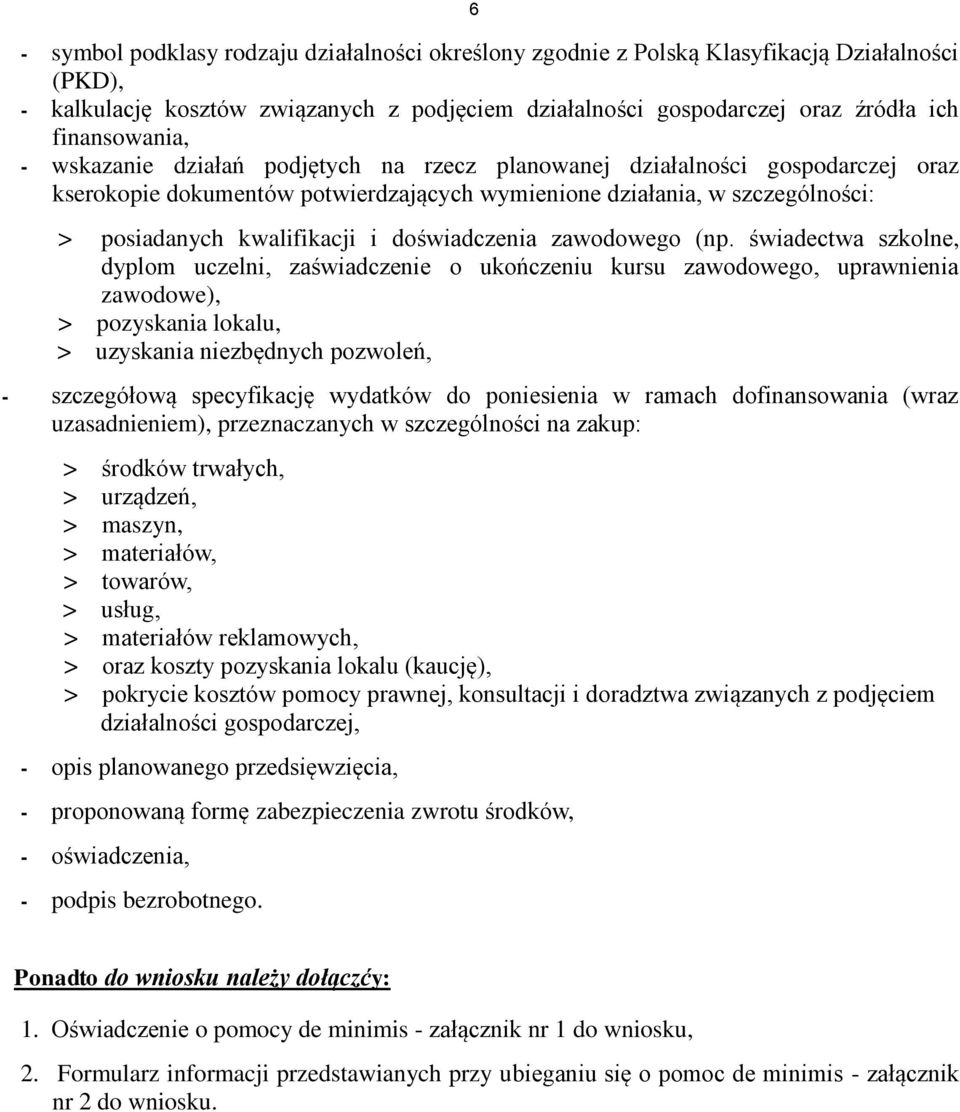 i doświadczenia zawodowego (np.