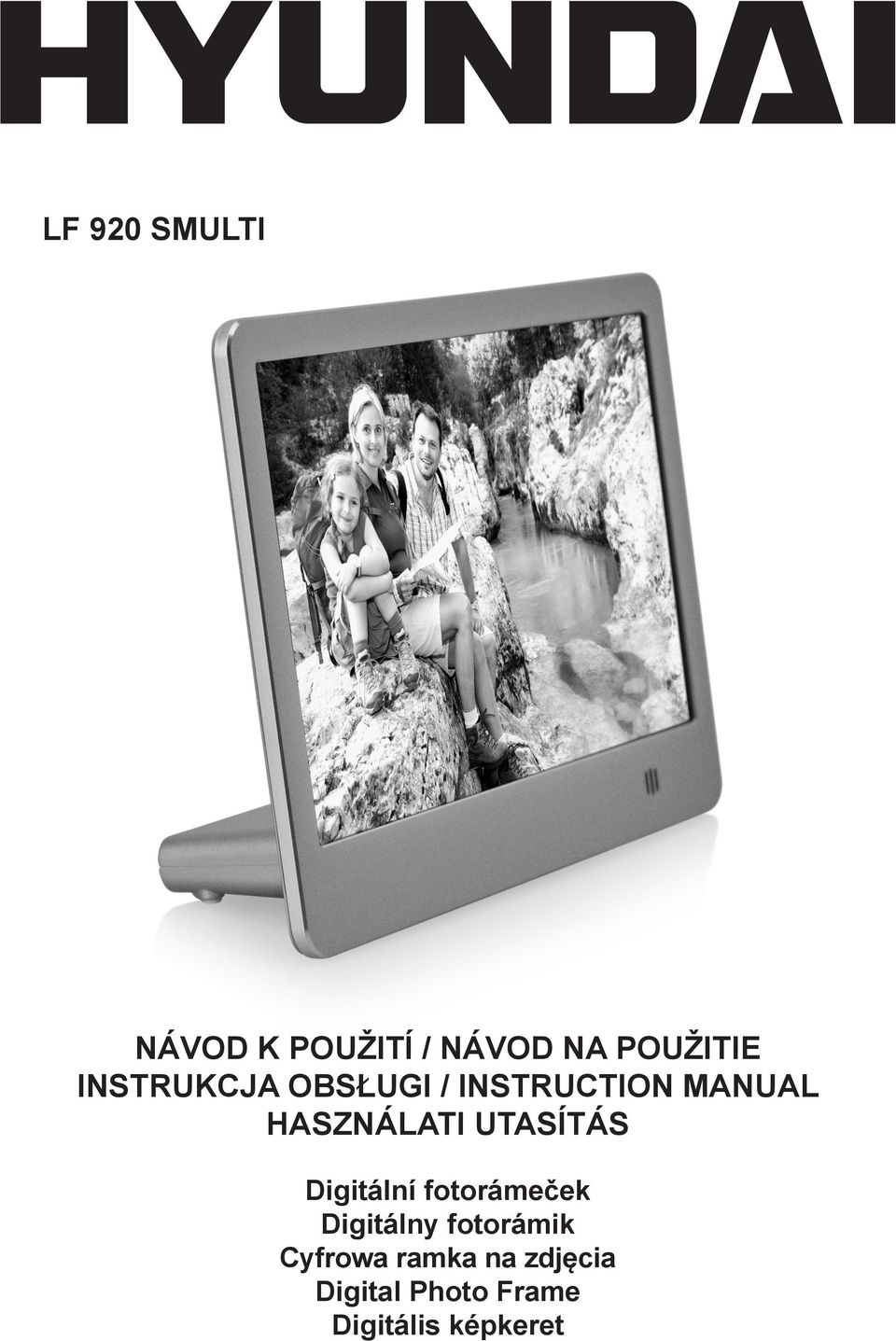 UTASÍTÁS Digitální fotorámeček Digitálny fotorámik