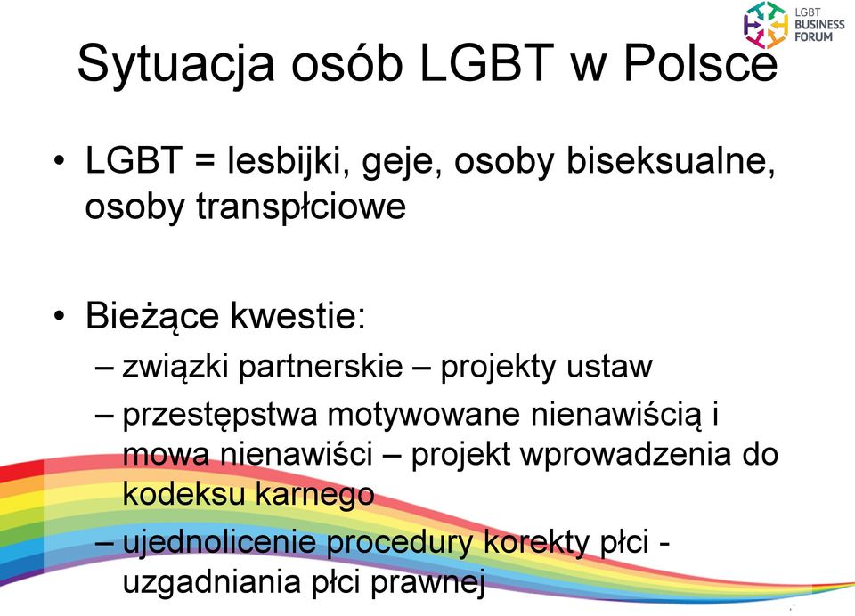 przestępstwa motywowane nienawiścią i mowa nienawiści projekt wprowadzenia