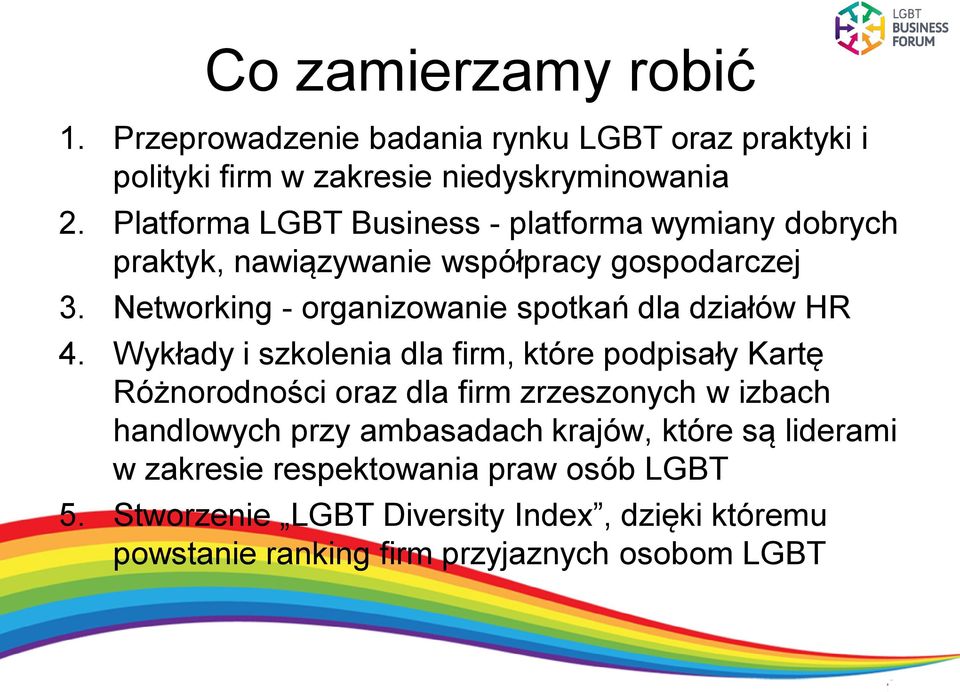 Networking - organizowanie spotkań dla działów HR 4.