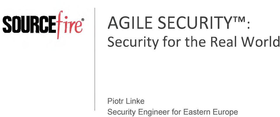 World Piotr Linke Security