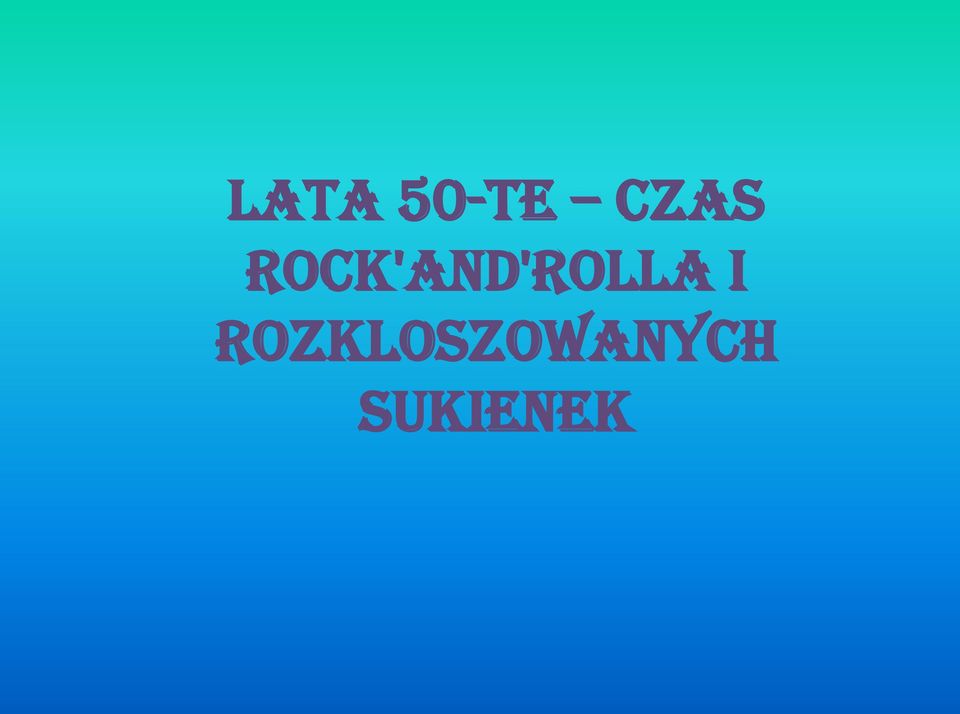 rock'and'rolla