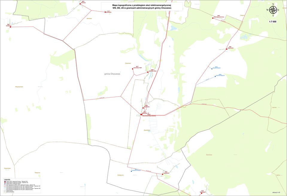 II 9002 9001 PZ 95347 Stacja Bazowa Świchowo Świchowo Kopaniewo Kopaniewo Tawęcino Tawęcino 95033