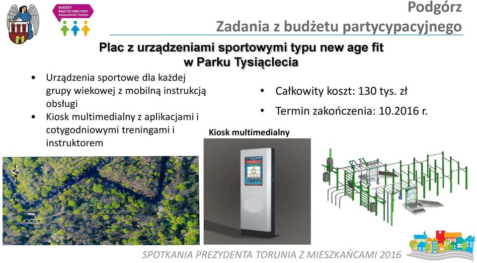 instrukcją obsługi Kiosk multimedialny z aplikacjami i cotygodniowymi treningami i