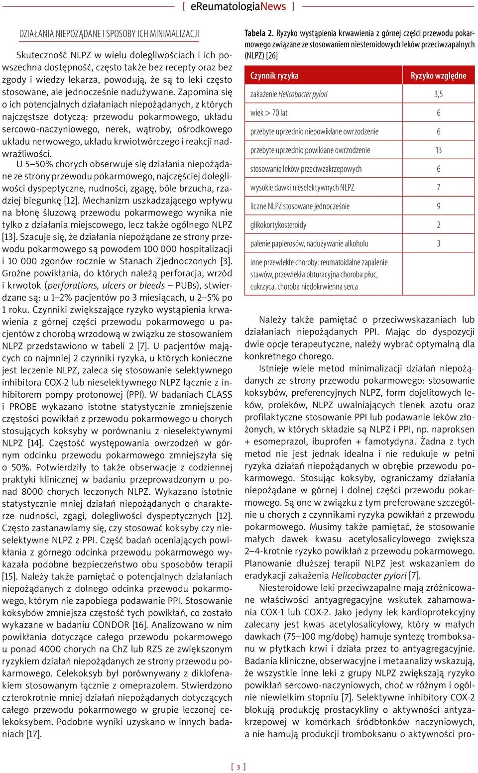 Zapomina się o ich potencjalnych działaniach niepożądanych, z których najczęstsze dotyczą: przewodu pokarmowego, układu sercowo-naczyniowego, nerek, wątroby, ośrodkowego układu nerwowego, układu