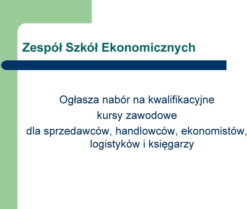 zawodowe dla sprzedawców,