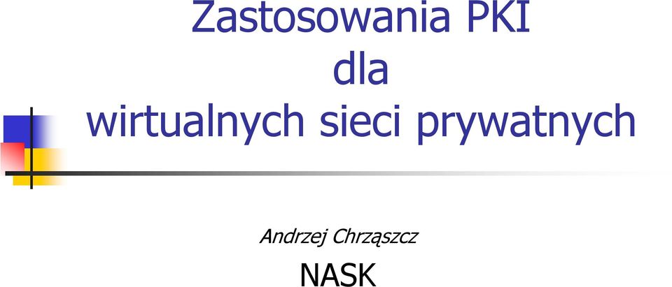 sieci prywatnych