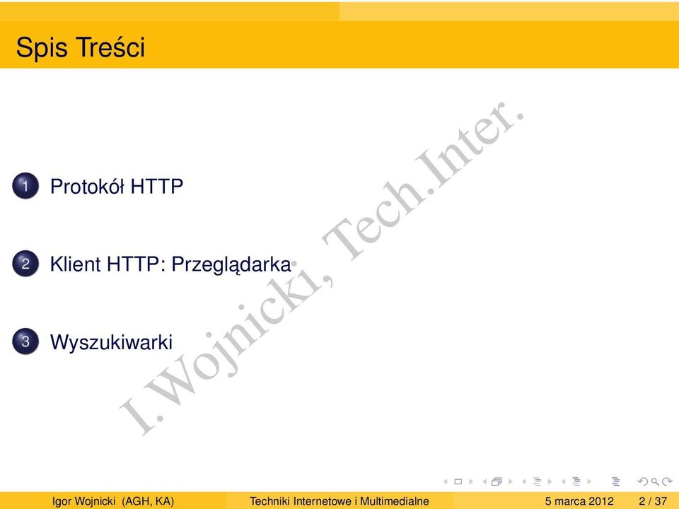 2012 2 / 37 Spis Treści 1 Protokół