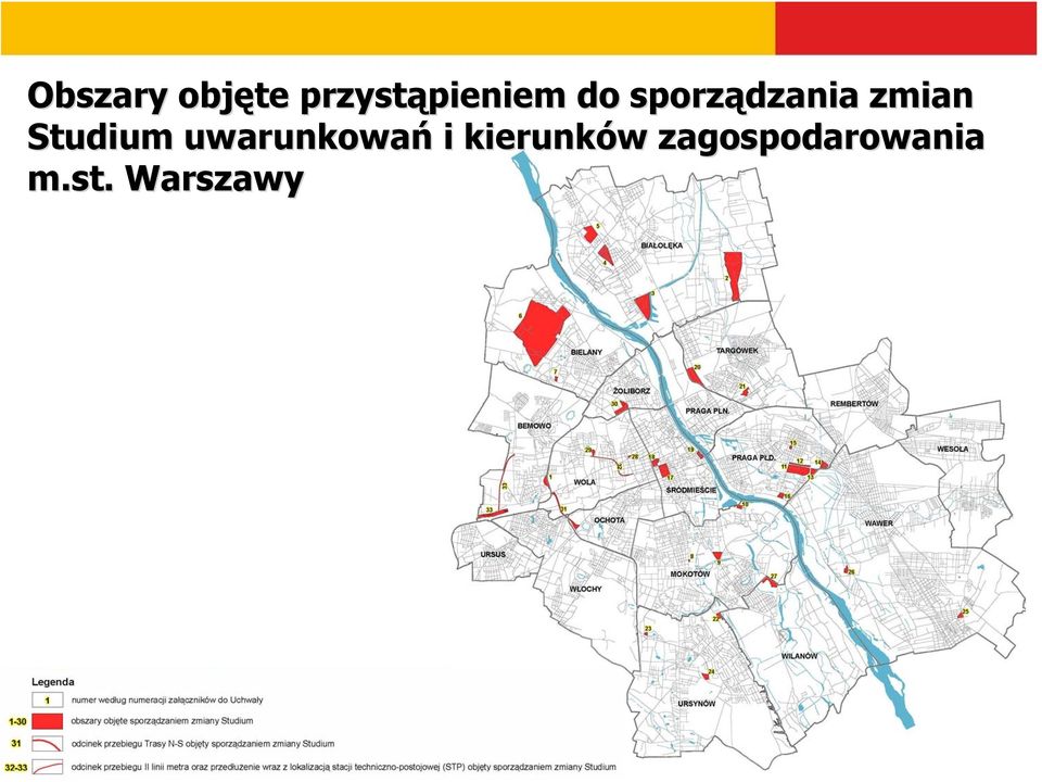 Studium uwarunkowań i kierunków