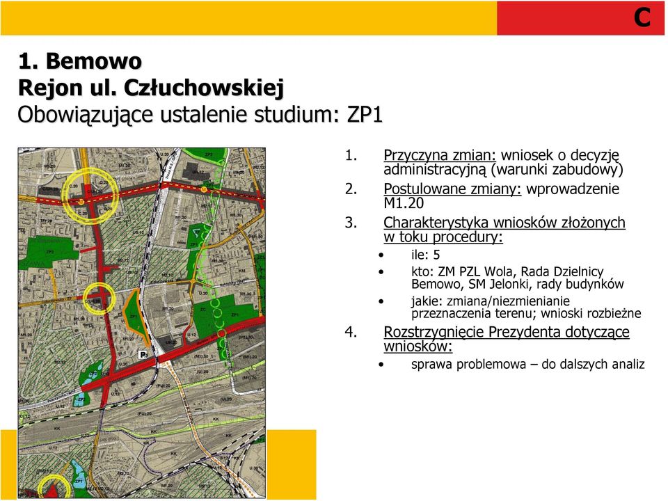 Postulowane zmiany: wprowadzenie M1.20 3.