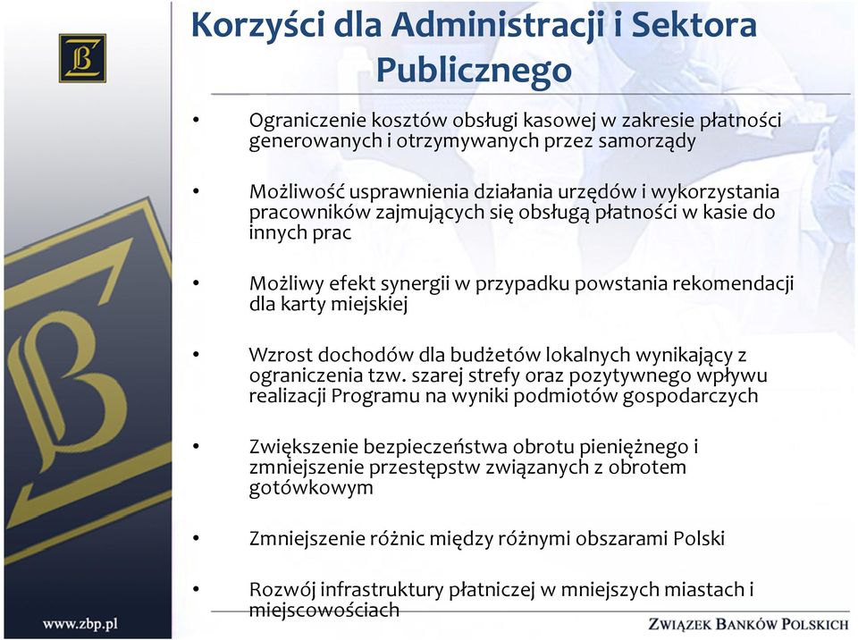działania urzędów i wykorzystania pracowników zajmujących się obsługą płatności w kasie