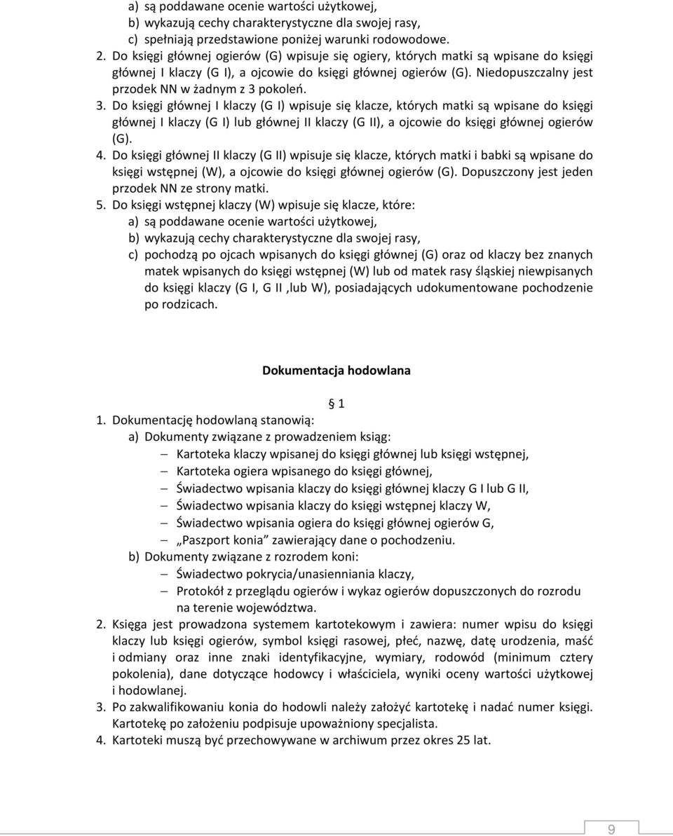 Niedopuszczalny jest przodek NN w żadnym z 3 