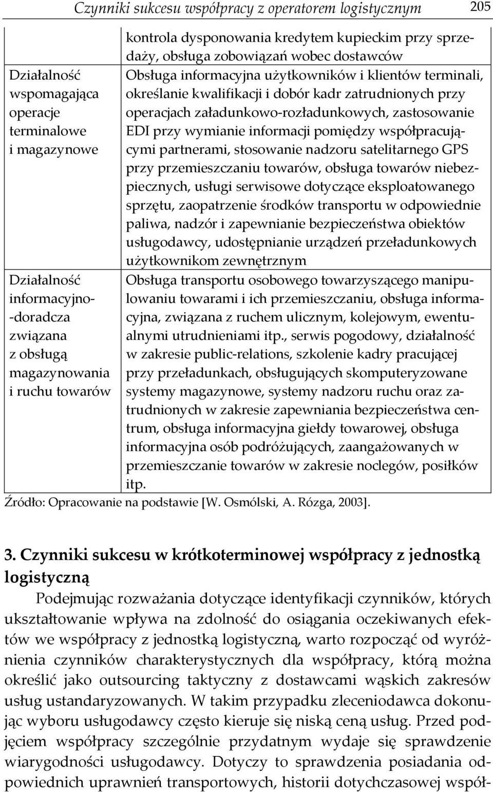 zatrudnionych przy operacjach załadunkowo-rozładunkowych, zastosowanie EDI przy wymianie informacji pomiędzy współpracującymi partnerami, stosowanie nadzoru satelitarnego GPS przy przemieszczaniu