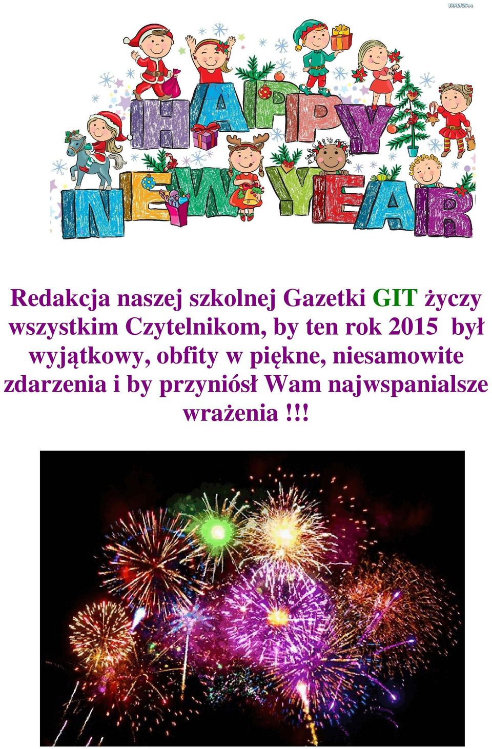 wyjątkowy, obfity w piękne, niesamowite