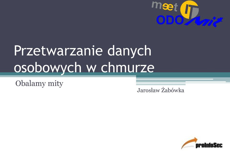 w chmurze Obalamy