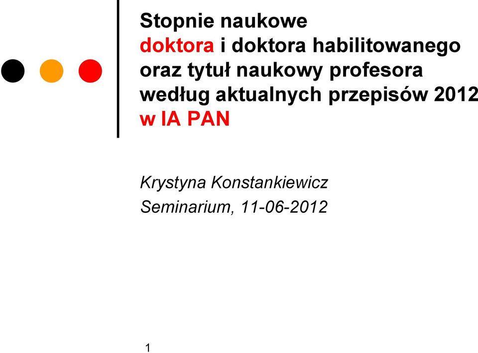 profesora według aktualnych przepisów