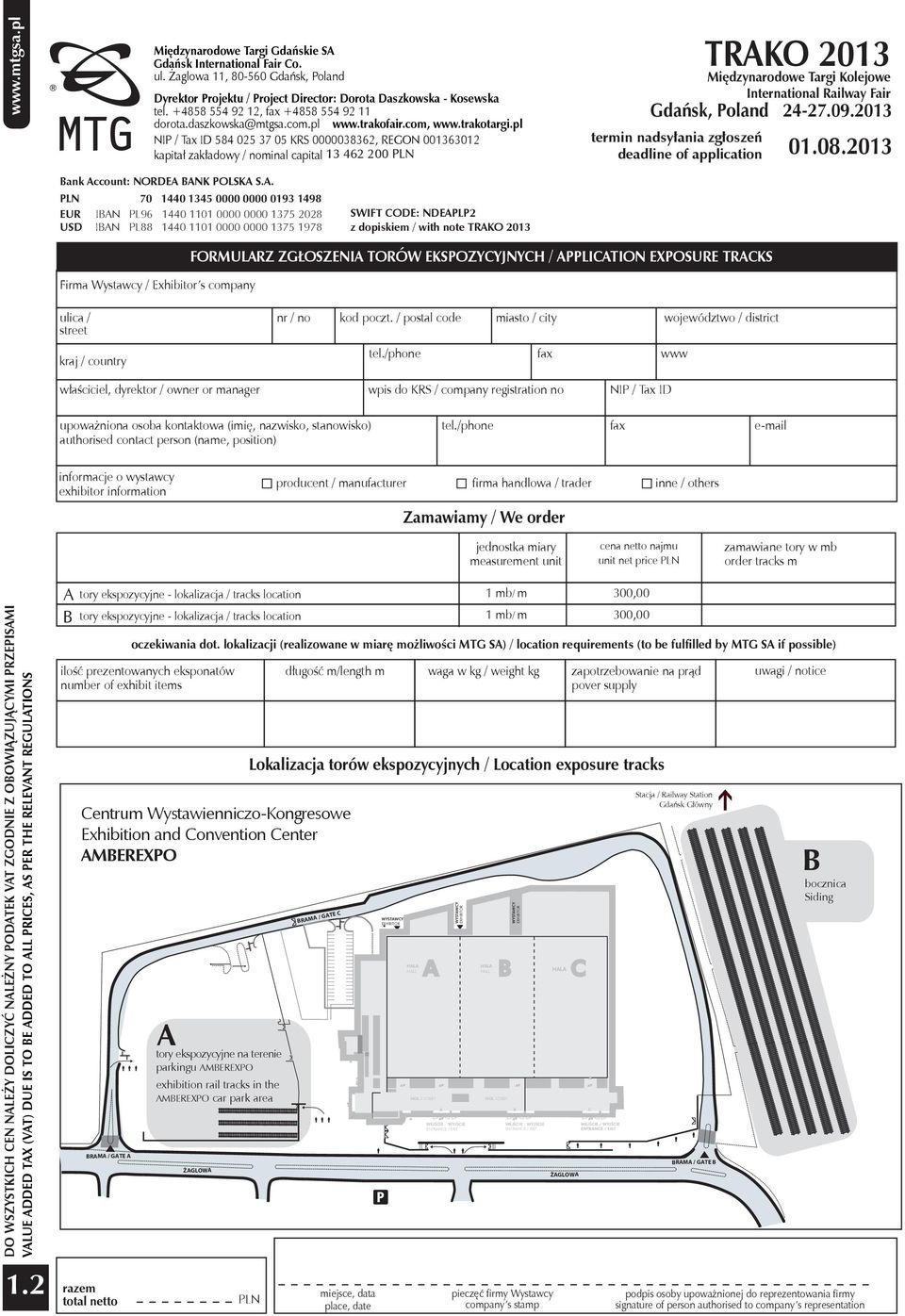 pl NIP / Tax ID 584 025 37 05 KRS 0000038362, REGON 001363012 kapitał zakładowy / nominal capital 13 462 200 Gdańsk, Poland 24-27.09.