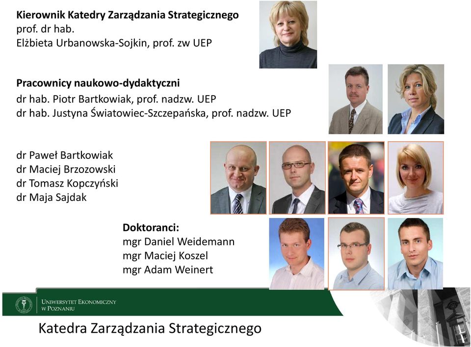 Justyna Światowiec-Szczepańska, prof. nadzw.