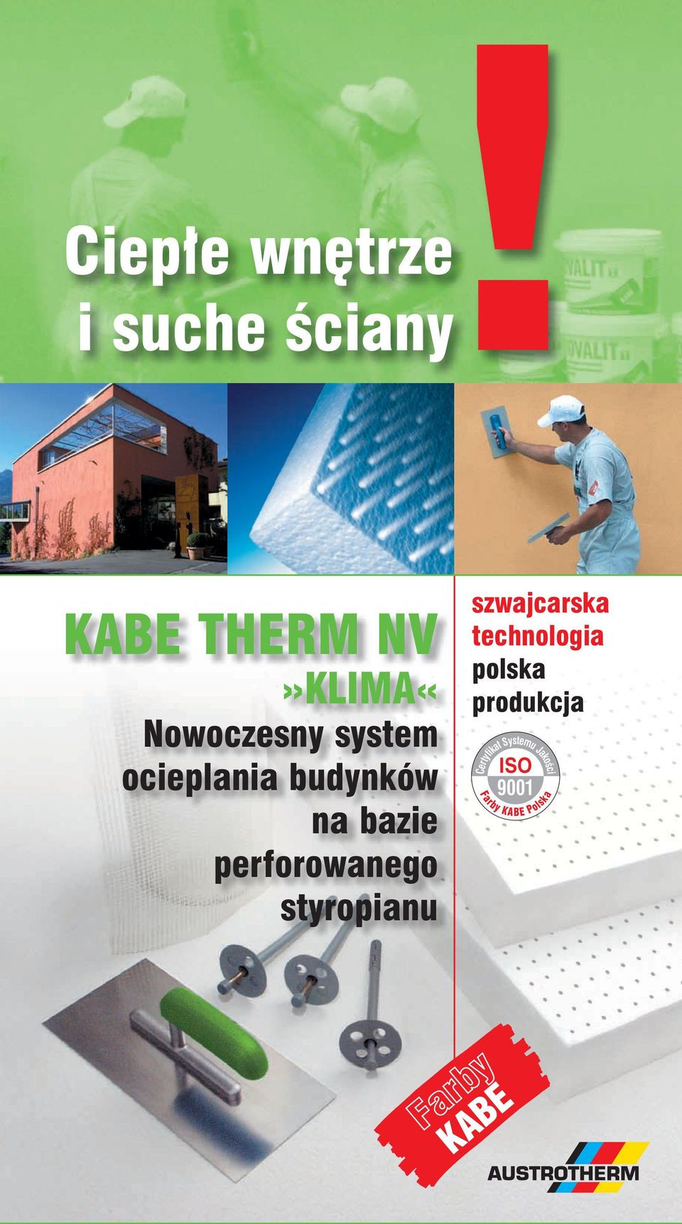 bazie perforowanego styropianu szwajcarska