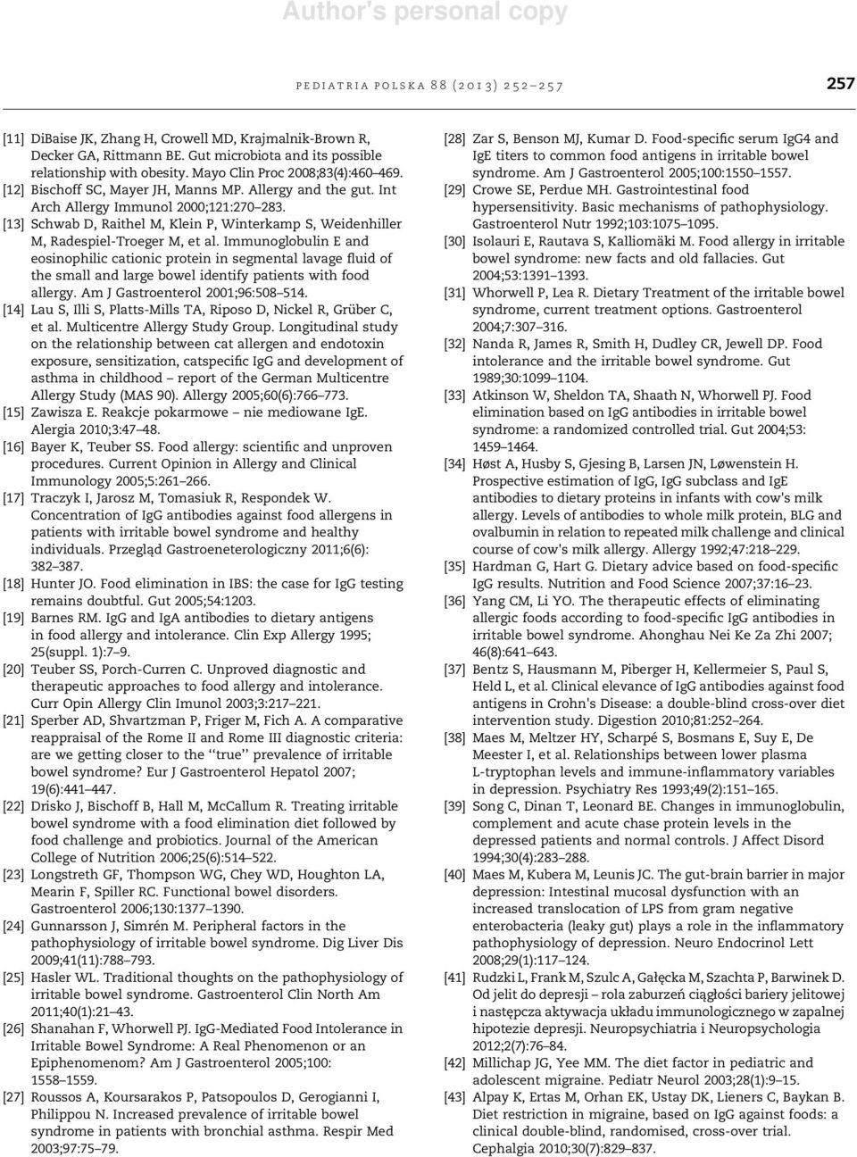 [13] Schwab D, Raithel M, Klein P, Winterkamp S, Weidenhiller M, Radespiel-Troeger M, et al.