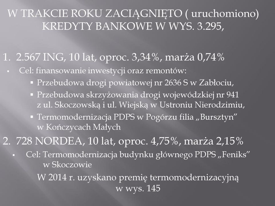 drogi wojewódzkiej nr 941 z ul. Skoczowską i ul.