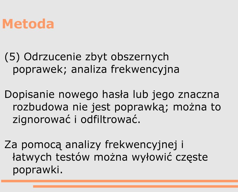 nie jest poprawką; można to zignorować i odfiltrować.