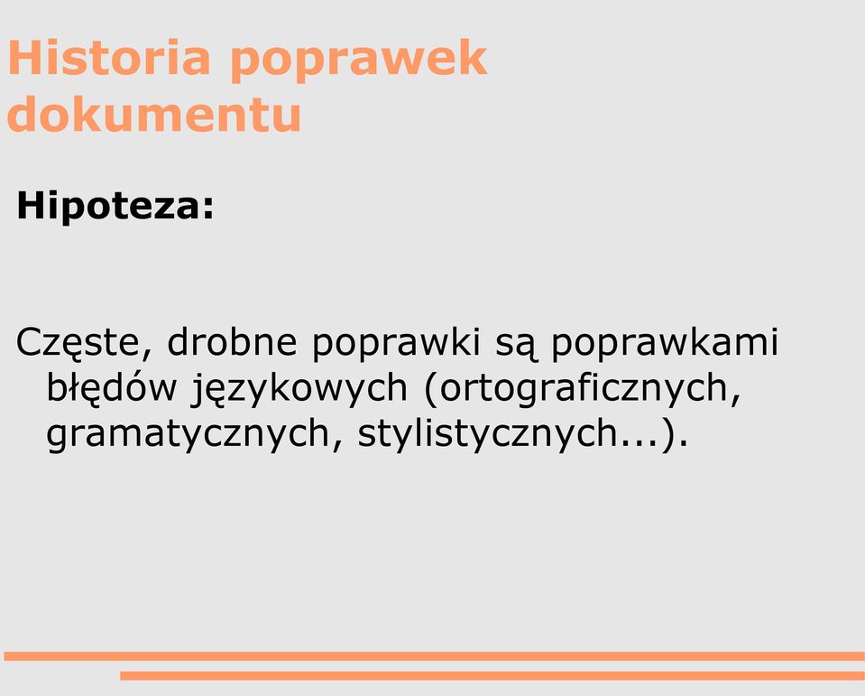 poprawkami błędów językowych