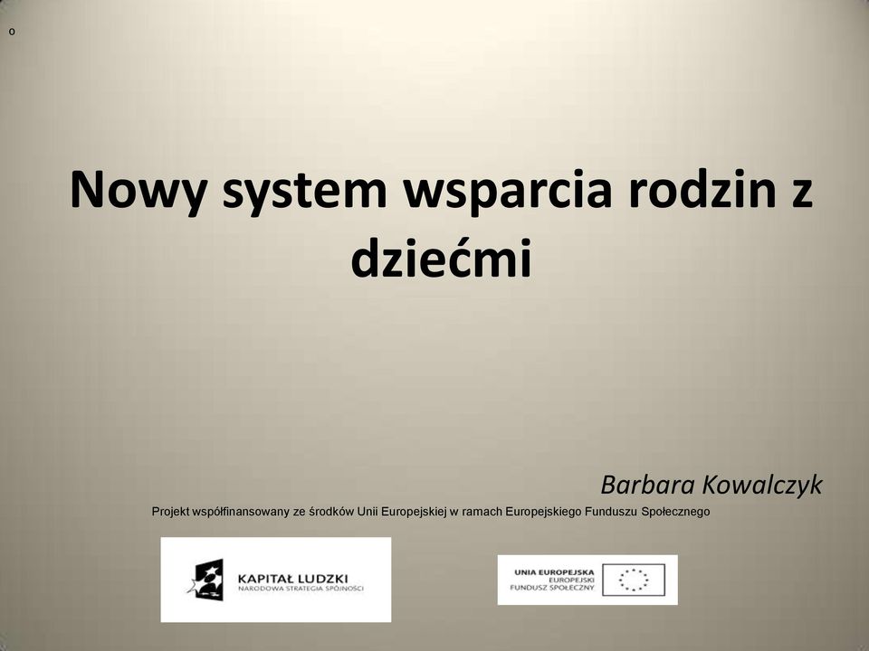 środków Unii Europejskiej w rmch