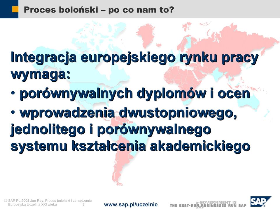 i ocen wprowadzenia dwustopniowego, jednolitego i porównywalnego