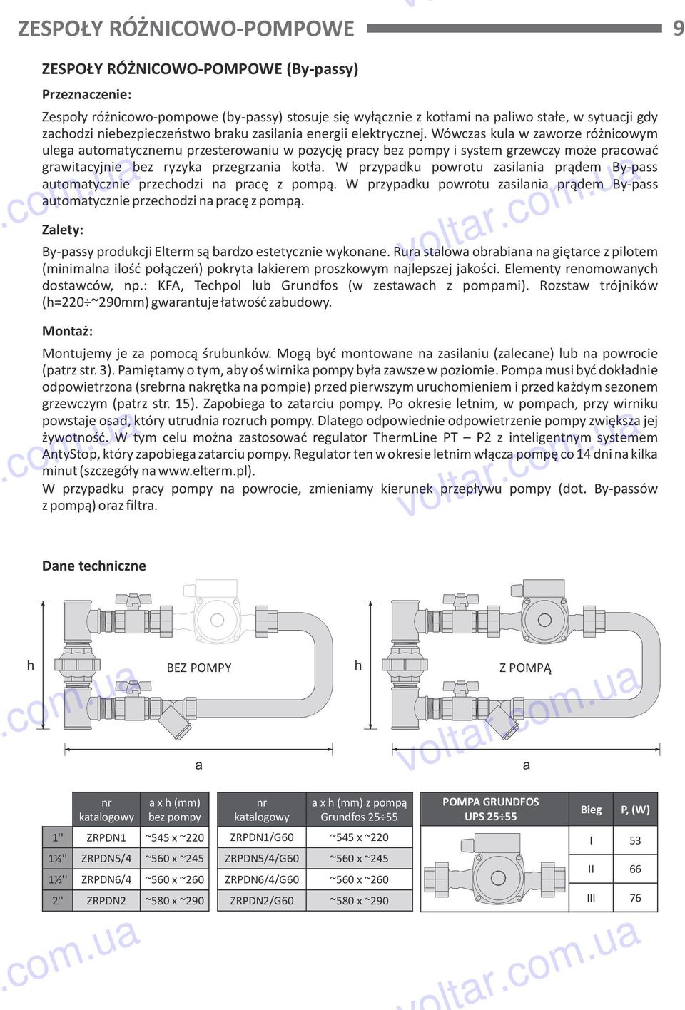 Wówczas kula w zaworze różnicowym ulega automatycznemu przesterowaniu w pozycję pracy bez pompy i system grzewczy może pracować grawitacyjnie bez ryzyka przegrzania kotła.