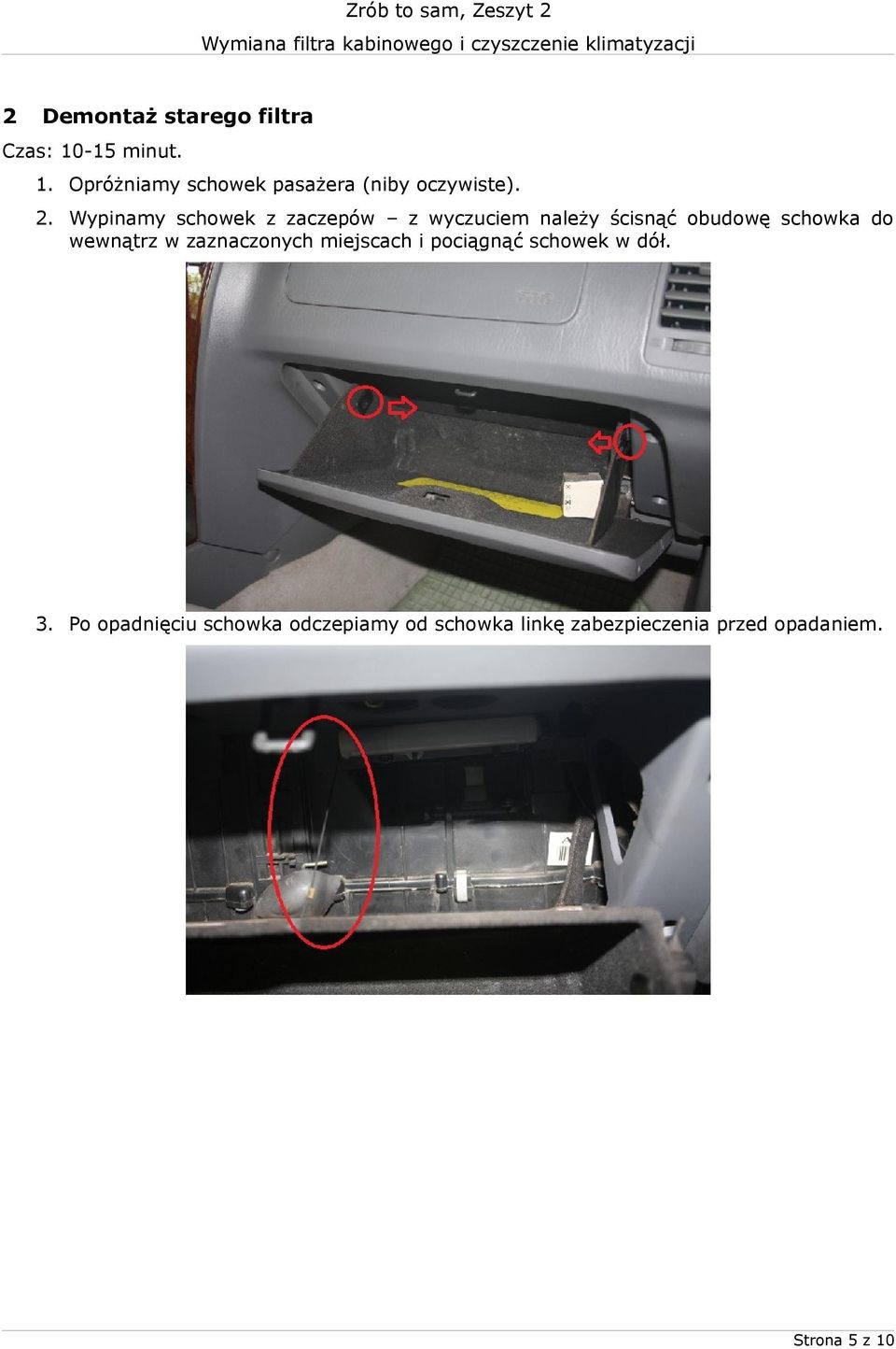 Zrób To Sam. Zeszyt 2. Wymiana Filtra Kabinowego I Czyszczenie Klimatyzacji. Hyundai Terracan. - Pdf Free Download