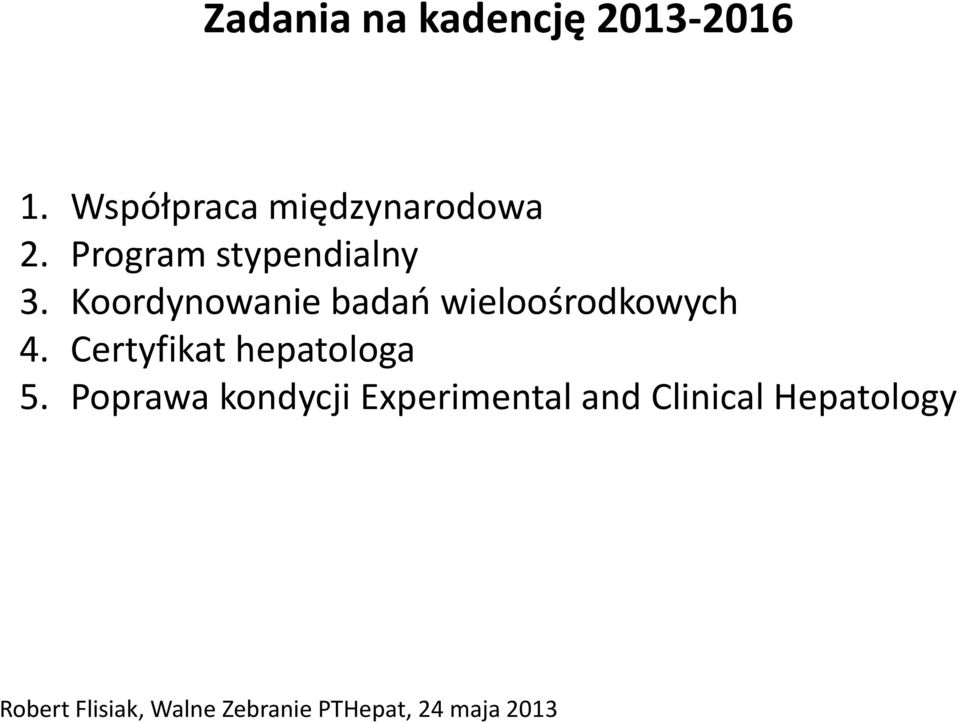 Certyfikat hepatologa 5.
