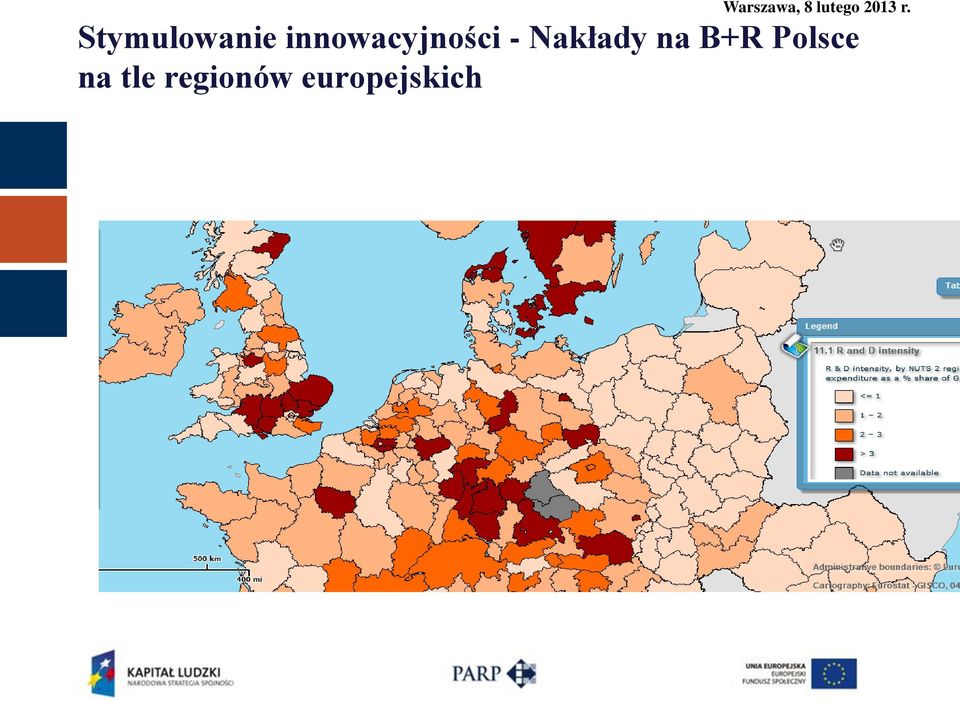 Nakłady na B+R