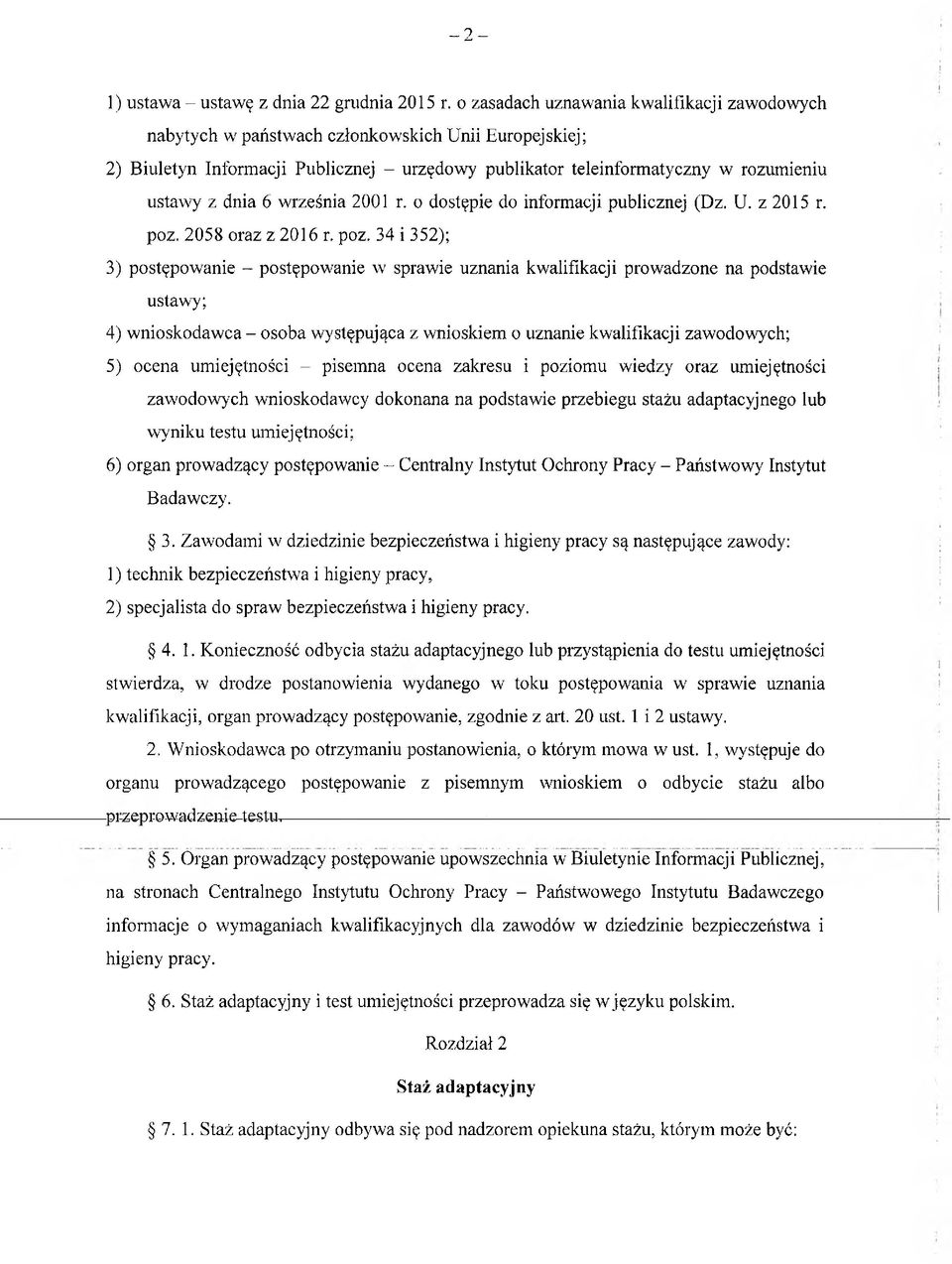 6 września 2001 r. o dostępie do informacji publicznej (Dz. U. z 2015 r. poz.