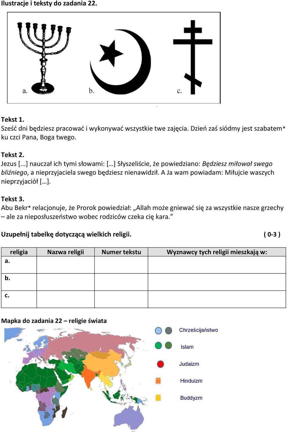 A Ja wam powiadam: Miłujcie waszych nieprzyjaciół [ ]. Tekst 3.