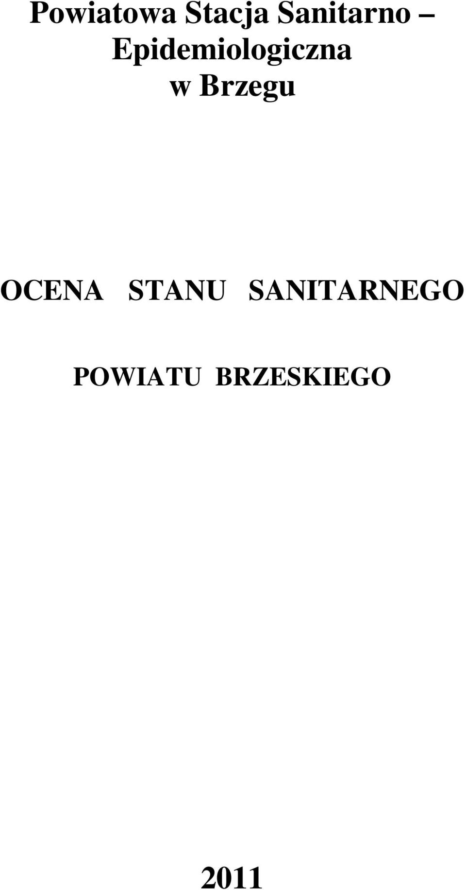 Epidemiologiczna w