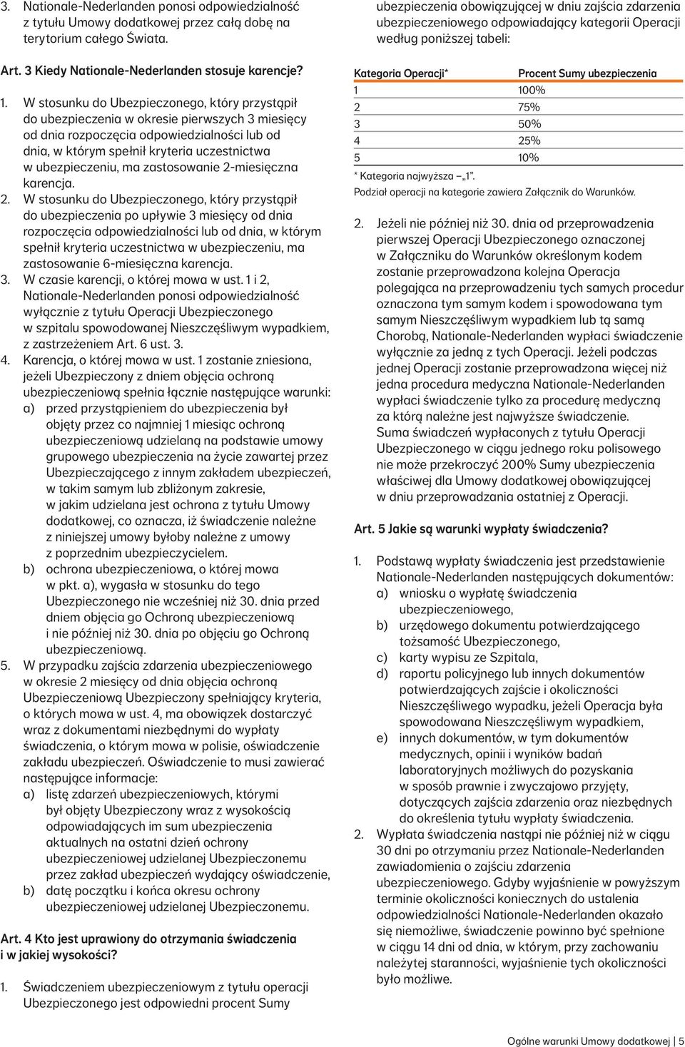ubezpieczeniu, ma zastosowanie 2-