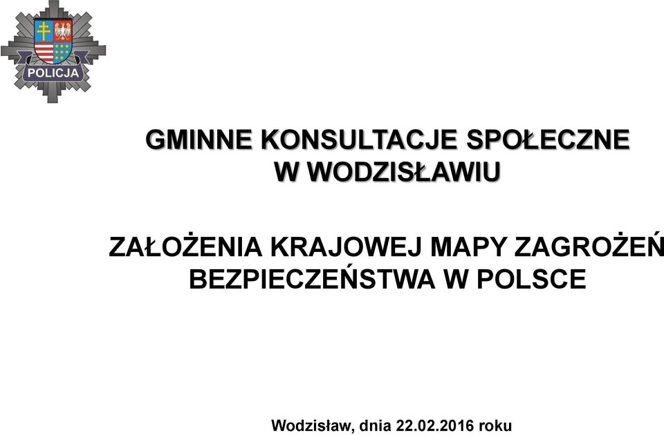 MAPY ZAGROŻEŃ BEZPIECZEŃSTWA W