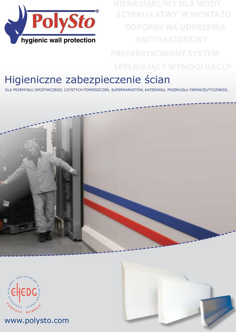 Spełniający wymogi Haccp Dla przemysłu spożywczego, czystych pomieszczeń,
